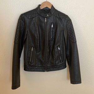 Levi Strauss & Co. Women’s faux leather jacket moto style